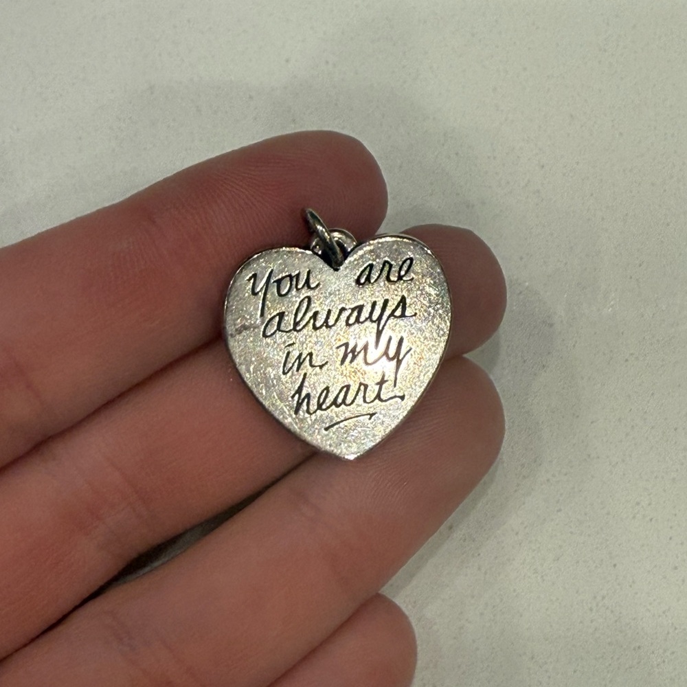 Silver Heart Pendant James Avery Craftsman